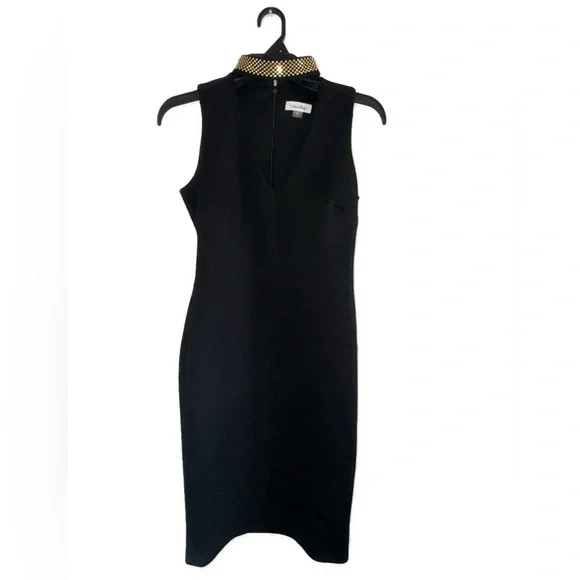 Women’s Calvin Klein Dress size 2 little black dress - Picture 3 of 8